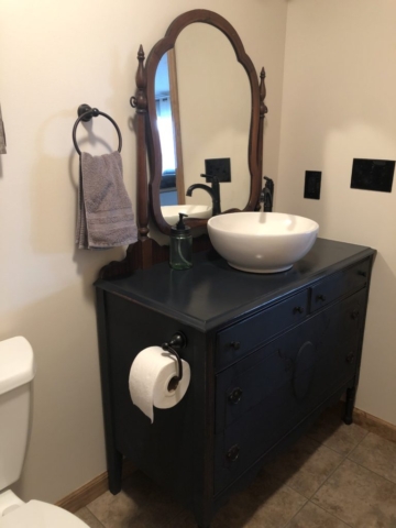 Custom Vanity Installation